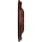 Ekena Millwork Granada Ceiling Medallion (Fits Canopies up to 7 1/8"), 19"OD x 1 1/2"P, Brushed Mahogany CM19GABMF - alternate 4